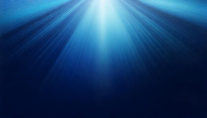 Wall Mural - blue light rays on dark blue background abstract glowing gradient banner backdrop design