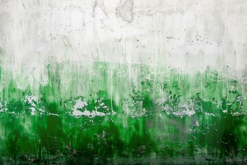 Wall Mural - abstract green background, gray grunge design texture and wall