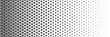 horizontal black halftone of pound sterling currency sign coin design for pattern and background.