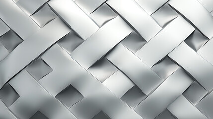 Modern material texture, Shiny high tech metallic white color mesh 3D map background banner