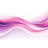 Fototapeta Kuchnia - Moving designed horizontal banner with Mauve. Dynamic curved lines with fluid flowing waves and curves