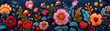 © Fokasu Art - Hungarian embroidery, Kalocsa, folk art, colorful traditions