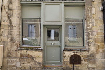 Wall Mural - french storefront , old boutique facade