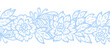 Lace pattern with flowers. Embroidery handmade decoration.