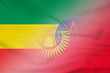 Ethiopia and Kyrgyzstan government flag transborder negotiation KGZ ETH