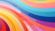 © Koraysa - abstract colorful wavy striped background