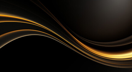 abstract gold wave background