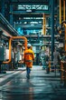 Ensuring safety measures in an industrial setting