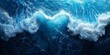 Beautiful ocean waves, blue, background, texture, shades of blue and turquoise