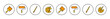 Paint icon set vector. paint brush sign and symbol. paint roller icon vector