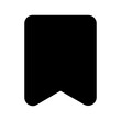 bookmark glyph icon