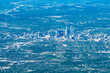 Aerial view of the Austin, Texas skyline