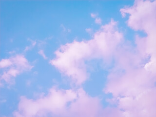 blue sky with clouds
