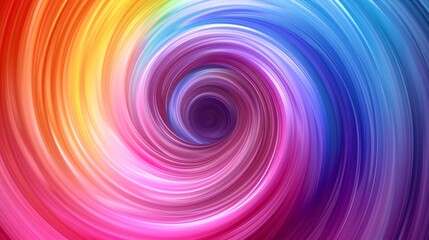 Wall Mural - Abstract colorful swirl 3D background, abstract graphic poster PPT background