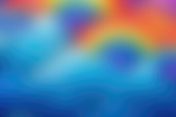 Blurred rainbow bright colorful colorful background for various purposes. LGBT style