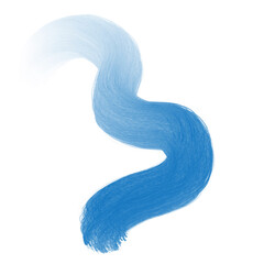 Wall Mural - blue question mark