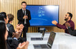 © Art_Photo - Business team professional collaborative meeting at office, teamwork, innovation and strategy, charts, brainstorming session, ideal corporate, business planning, successful startup at workplace