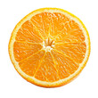 Orange, transparent background, isolated image, generative AI