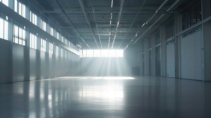 Aufkleber - The Modern empty business building : Generative AI