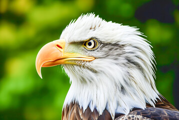 Wall Mural - Bald Eagle Haliaeetus leucocephalus, World Wildlife Day, March 