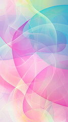 Wall Mural - Vibrant Abstract Mobile Wallpaper: A Colorful Backdrop for iOS, Android, and Mobile Phones