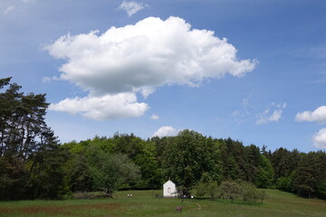 Wall Mural - Kapelle Herrin der Berge bei Heimbuchenthal