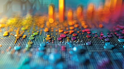 Wall Mural - mapping data trends: using diagrams for pattern identification