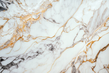 White golden marble texture background.