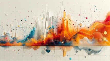 Wall Mural - Visualizing Possibilities: Exploring Diagrams, Graphs, and Charts