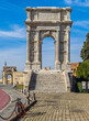 Ancona, Italy - an important harbor and a gate for the Balkans, Ancona displays a lot of wonderful landmarks, like the Arch of Trajan 
