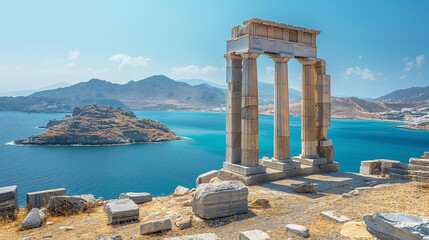 Wall Mural - The Cyclades - a group of small islands in the southern Aegean Sea .