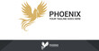 Luxury Phoenix Logo, Elegant Phoenix  Logo Design Template - Illustration Phoenix Logo
