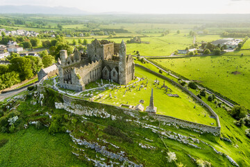 The Rock of Cashel, also known as Cashel of the Kings and St. Patrick's Rock, a historic site located at Cashel, County Tipperary.