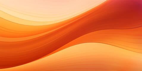 Abstract orange gradient textured background with dynamic, glowing light rays and bright waves