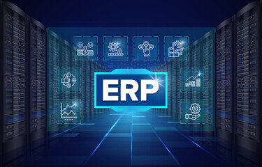 erp cloud server system software automation - enterprise resource planning (erp) solution software o