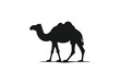 Logo of camel icon vector silhouette isolated design