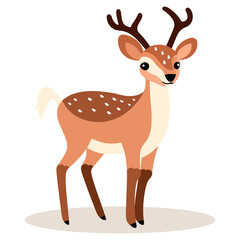  Deer vector illustration.
