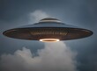 © sky studio - 空に円盤型のUFO出現！宇宙人の襲来