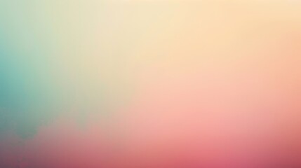 Wall Mural - Soft pastel gradient with smooth transitions and fine grain texture