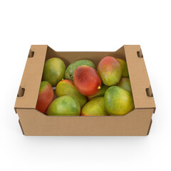 Cardboard Display Box with Mangos