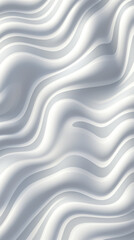 Wall Mural - Abstract White Waves Seamless Pattern


