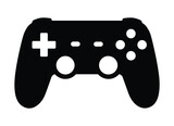 Fototapeta Boho - Generic video game controller or gaming gamepad flat vector icon for games and apps