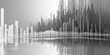 © GalleryGlider - Gray abstract statistics chart wallpaper background illustration