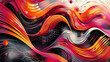 fervent background design with vibrant red and pink colors.