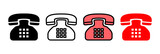 Fototapeta Big Ben - Telephone icon vector illustration. phone sign and symbol