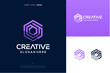 © Fahmiy - Abstract digital connection technology logo design inspiration