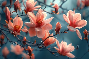 Wall Mural - beautiful last beautiful spring wallpaper professional photography