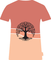 Creative vector of t-shirt design