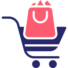 Wall Mural - Shopping Bag Icon