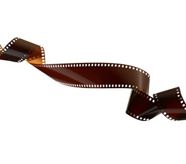 Floating twisted film for photo or video recording